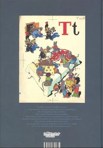 Verso de l'album Calvo un maître de la fable