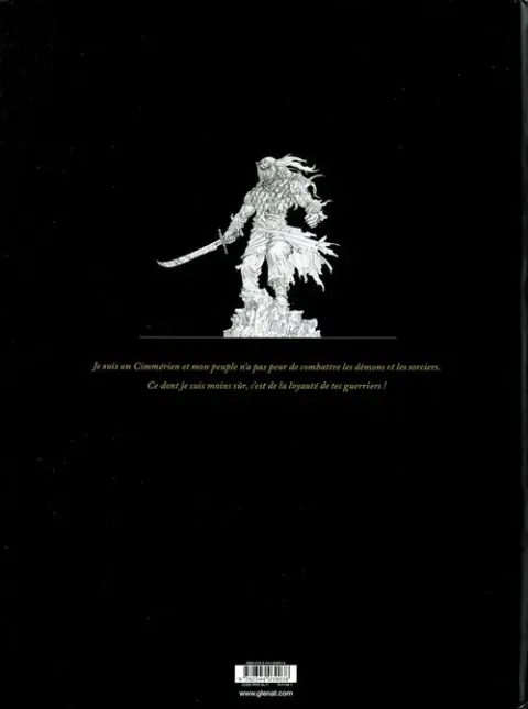 Verso de l'album Conan le Cimmérien Tome 8 Le Peuple du cercle noir