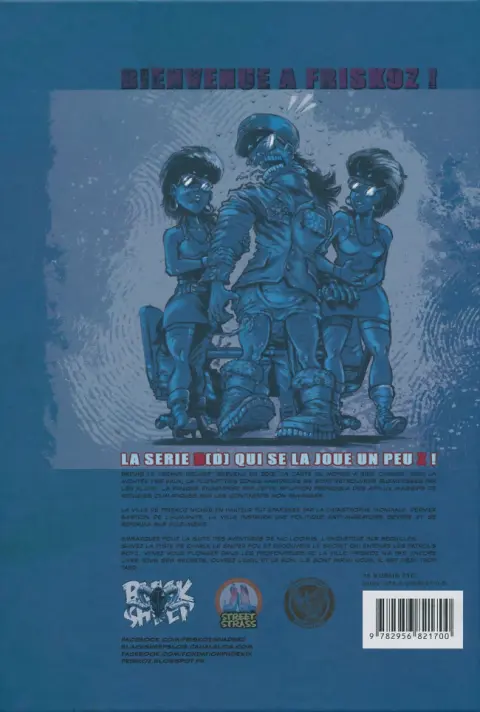 Verso de l'album Friskoz Invaderz from Space 3