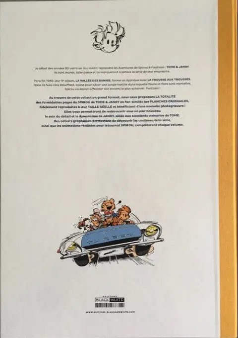 Verso de l'album Spirou et Fantasio Tome 41 La vallée des bannis