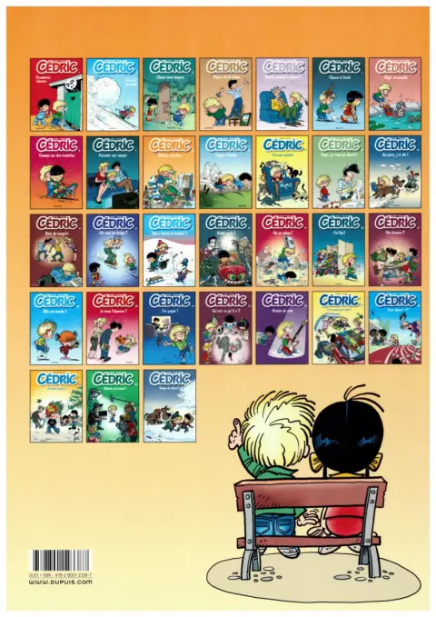 Verso de l'album Cédric Tome 10 Gâteau-surprise