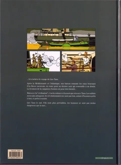 Verso de l'album Chroniques Outremers Tome 3 Métisse