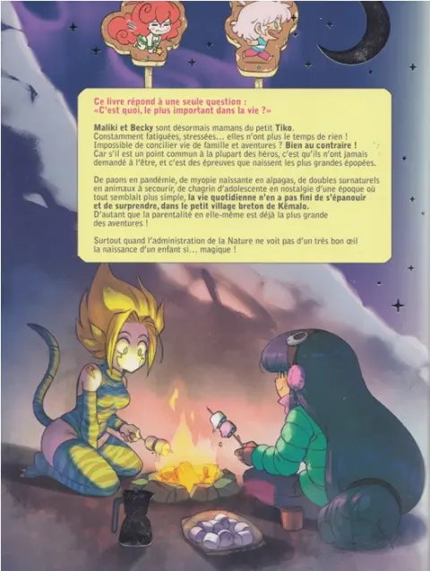 Verso de l'album Blog 4 En mode survie