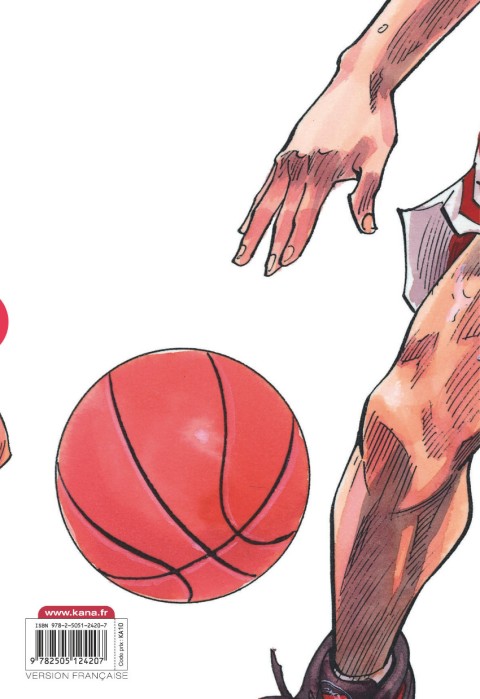 Verso de l'album Slam Dunk #5