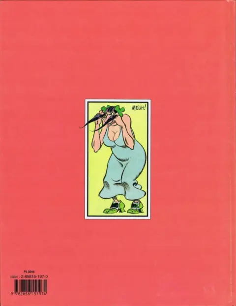 Verso de l'album Les Consultations du Docteur Oelenshläger Tome 3 Le Doc peint le monde tel qu'il est