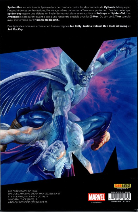 Verso de l'album Marvel Comics (II) 21