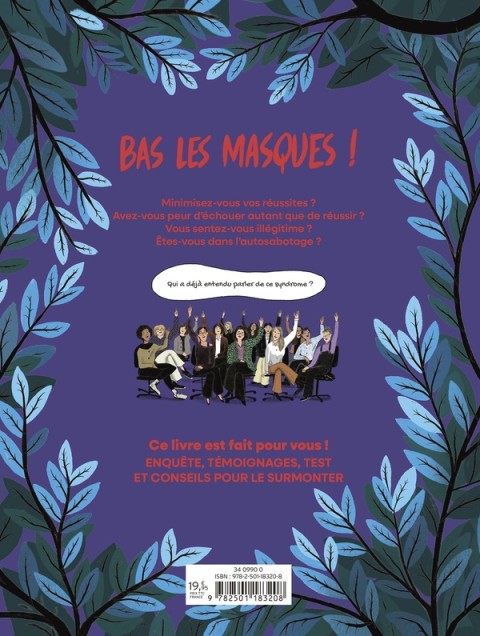 Verso de l'album Le syndrome de l'imposteure