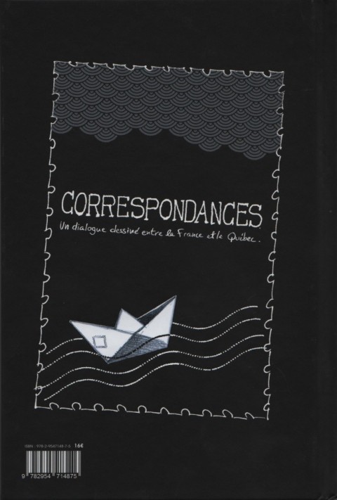Verso de l'album Correspondances