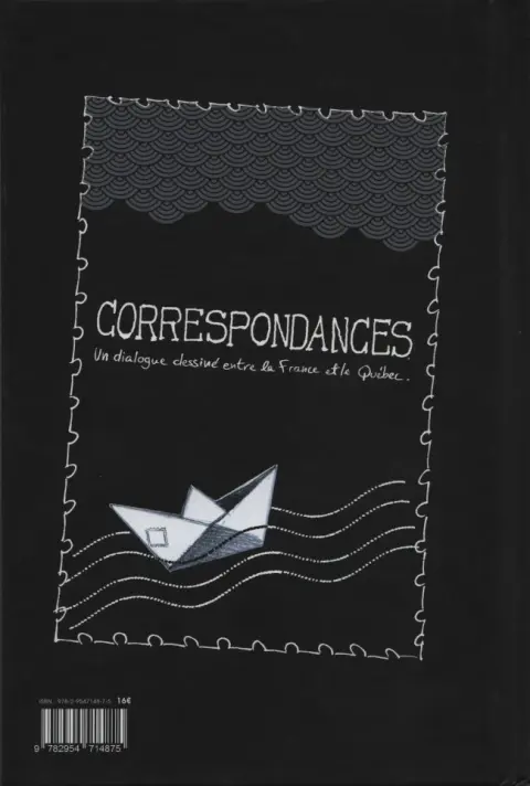 Verso de l'album Correspondances