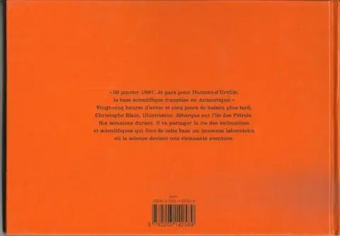 Verso de l'album Carnets Tome 2 Carnet polaire