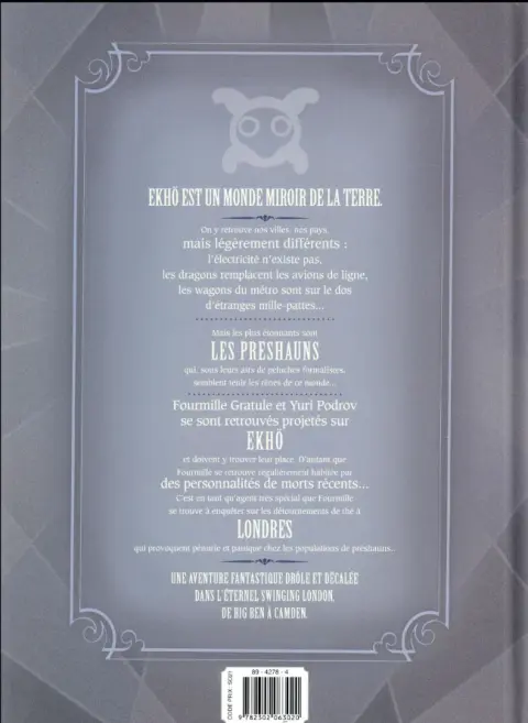Verso de l'album Ekhö monde miroir Tome 7 Swinging London