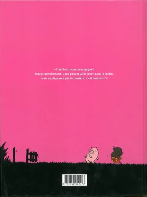 Verso de l'album La Fille du savant fou Tome 1 L'invention interdite
