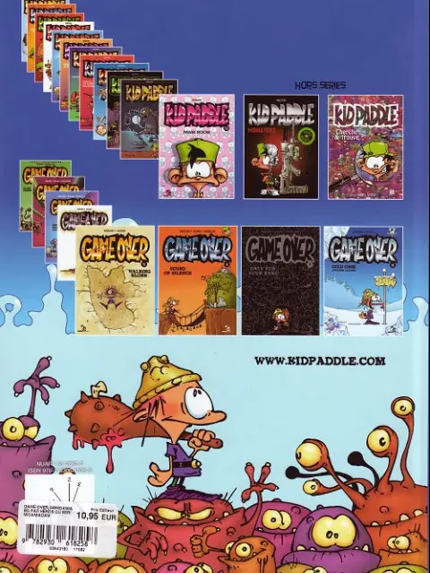 Verso de l'album Game over Tome 8 Cold case affaires glacées