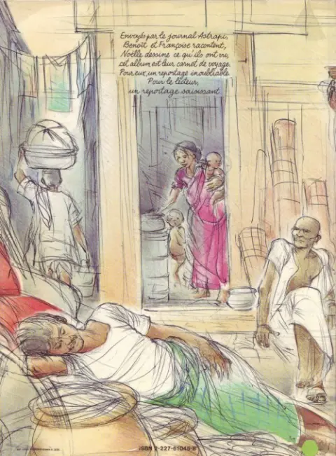 Verso de l'album Les Chercheurs de Dieu Tome 23 A Calcutta avec Mère Teresa