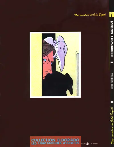 Verso de l'album L'Incal Tome 3 Ce qui est en bas