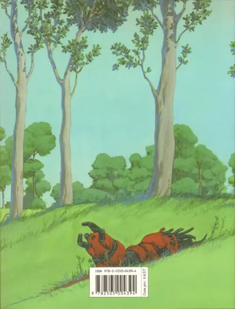 Verso de l'album Katsuhiro Otomo Anthology