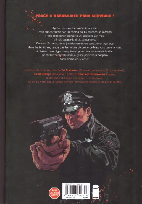 Verso de l'album Kill or Be Killed 2
