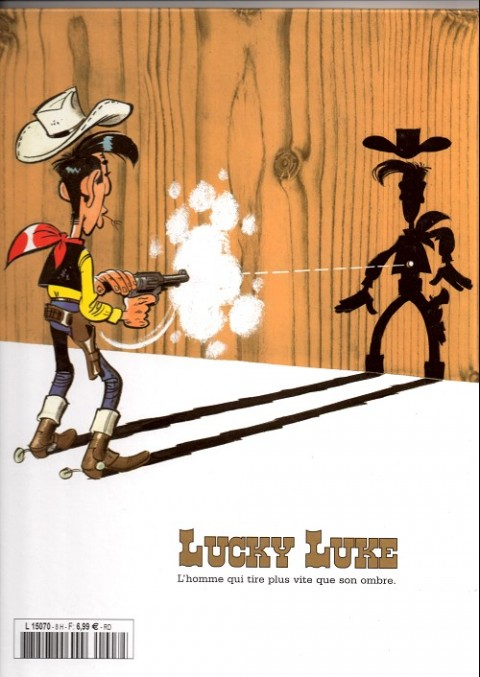 Verso de l'album Lucky Luke La collection Tome 8 Canyon apache