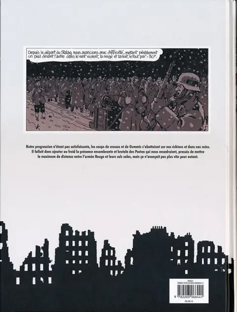 Verso de l'album Moi René Tardi, prisonnier de guerre au Stalag IIB Tome 2 Mon retour en France