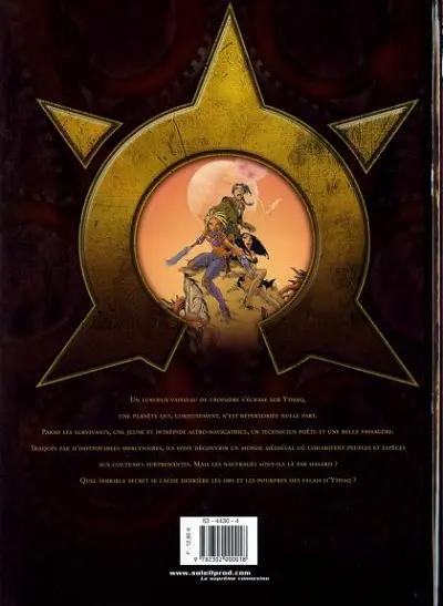 Verso de l'album Les Naufragés d'Ythaq Tome 5 L'ultime arcane