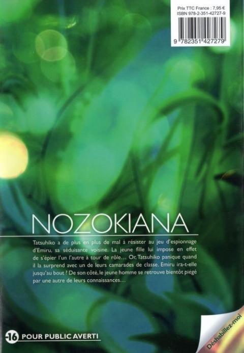 Verso de l'album Nozokiana 4