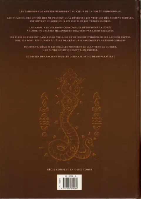 Verso de l'album Orks Tome 2 La marque du néant