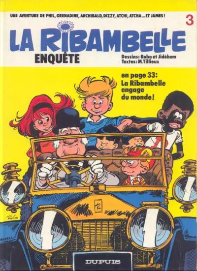 La Ribambelle Tome 3 La Ribambelle enquête