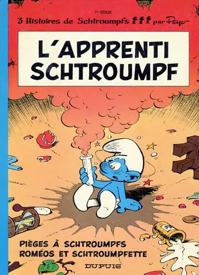 Les Schtroumpfs Tome 7 L'apprenti Schtroumpf