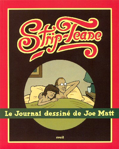 Couverture de l'album Strip-Tease Le journal dessiné de Joe Matt