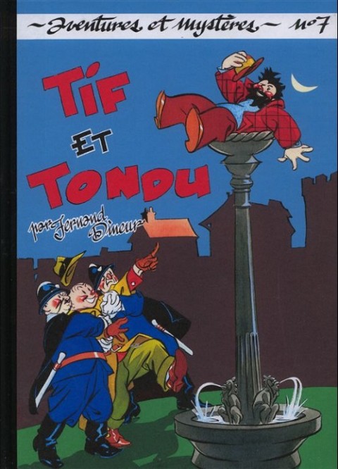 Couverture de l'album Tif et Tondu Aventures et Mystères Tome 7 L'idole rouge