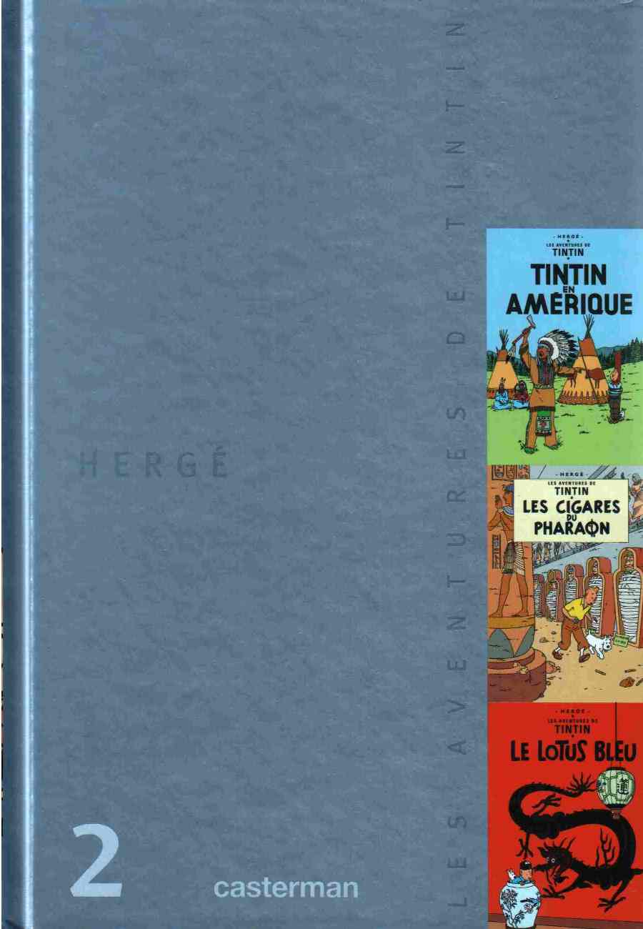 Couverture de l'album Tintin Coffret 75ème anniversaire Volume 2