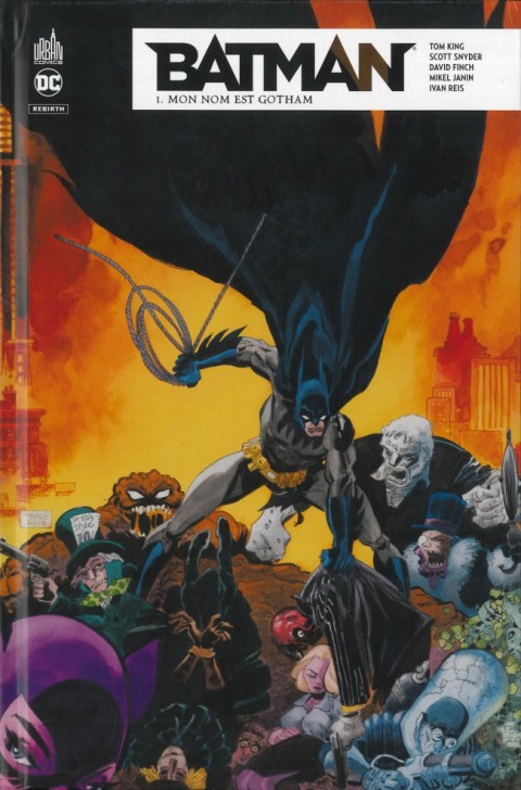Couverture de l'album Batman Rebirth Tome 1 Mon nom est Gotham