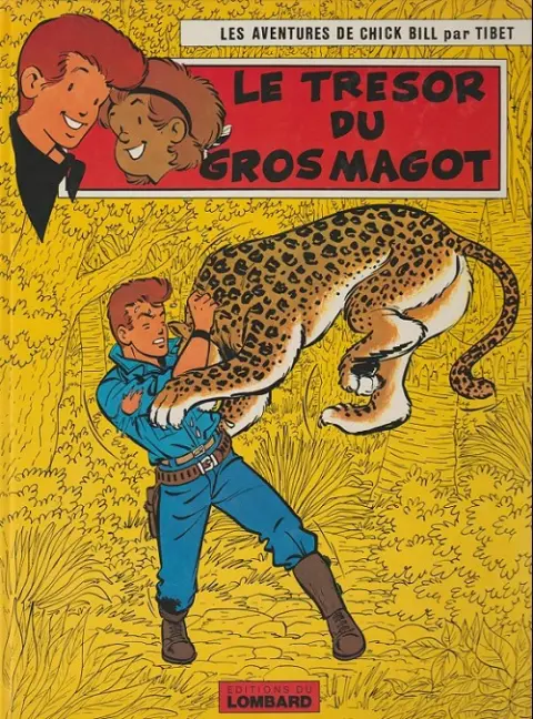 Couverture de l'album Chick Bill Tome 4 Le trésor du gros magot