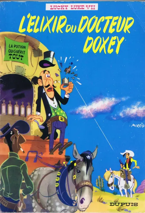 Couverture de l'album Lucky Luke Tome 7 L'Elixir du Docteur Doxey