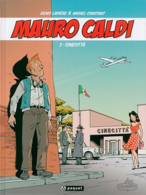 Couverture de l'album Mauro Caldi Tome 2 Cinecitta