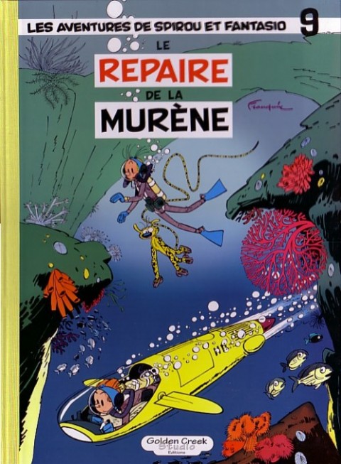 Couverture de l'album Spirou et Fantasio Tome 9 Le repaire de la murène