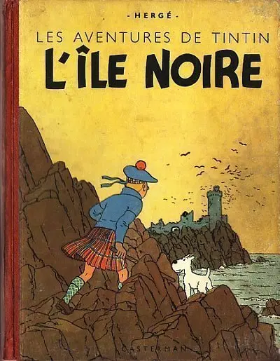Couverture de l'album Tintin Tome 7 L'Île noire
