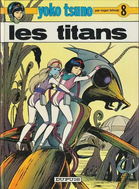 Couverture de l'album Yoko Tsuno Tome 8 Les titans
