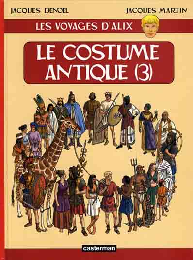 Couverture de l'album Les Voyages d'Alix Tome 13 Le Costume antique (3)
