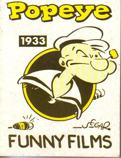 Couverture de l'album Popeye Futuropolis Funny films - 1933