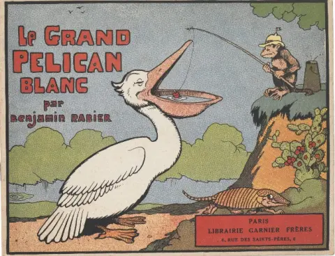 Le grand pélican blanc