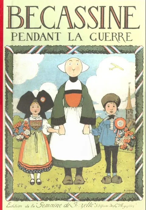 Couverture de l'album Bécassine Tome 3 Bécassine pendant la Guerre