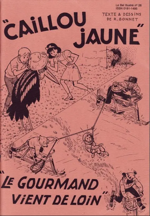 Fripounet et Marisette P.B.D.I. Tome 14 Caillou jaune - Le gourmand vient de loin