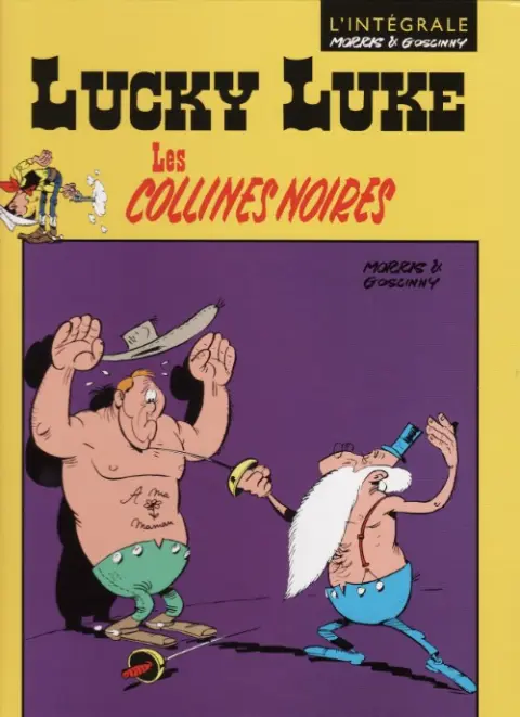Couverture de l'album Lucky Luke Tome 26 Les collines noires