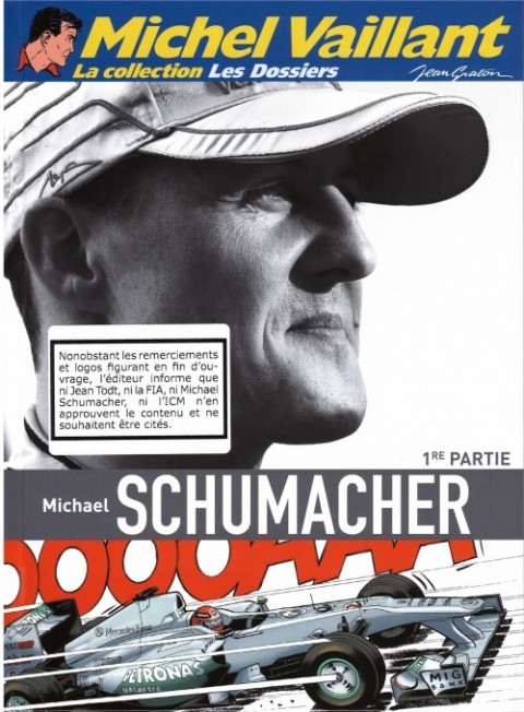 Couverture de l'album Michel Vaillant La Collection Tome 101 Michael Schumacher - 1re partie