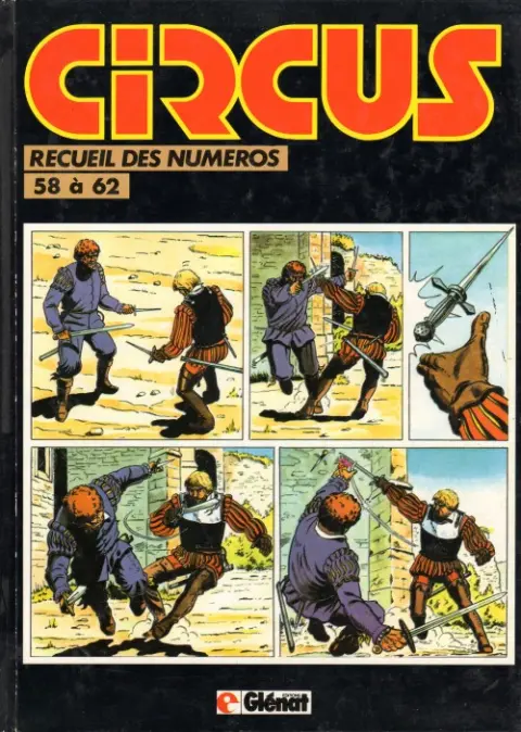 Circus Album N° 13 Recueil des numéros 58 à 62