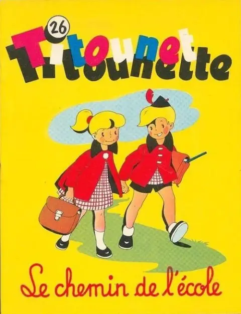 Titounet et Titounette Tome 26 Le chemin de l'école