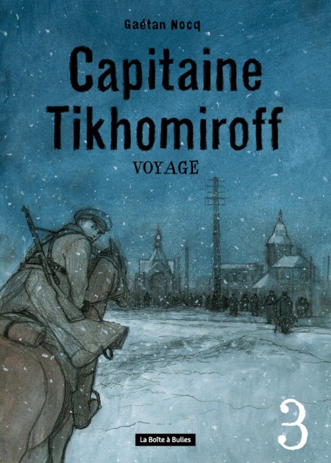 Couverture de l'album Capitaine Tikhomiroff Édition numérique Tome 3 Voyage