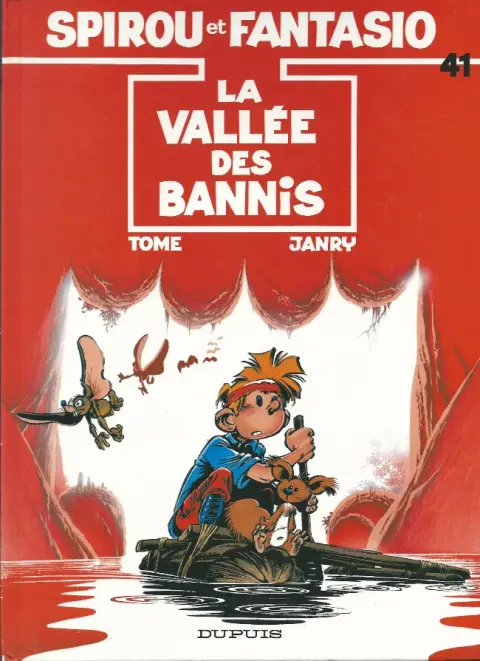 Couverture de l'album Spirou et Fantasio Tome 41 La vallée des bannis