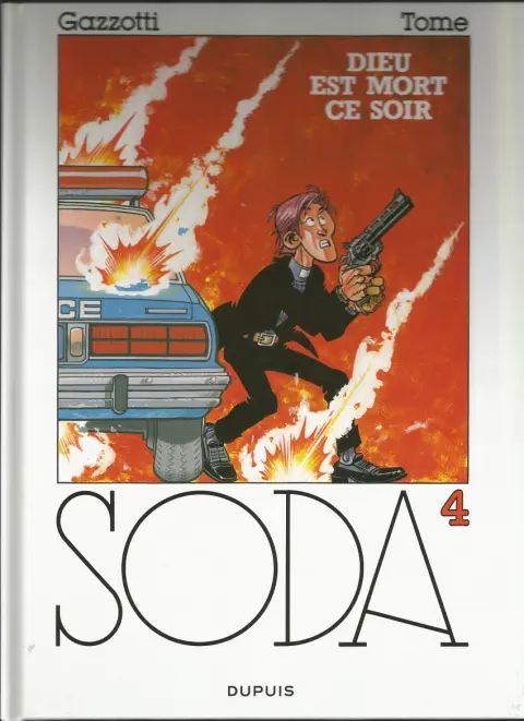 Couverture de l'album Soda Tome 4 Dieu est mort ce soir